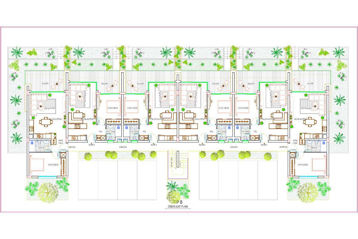 Brise de Vallée — 1+1 plan çizimi