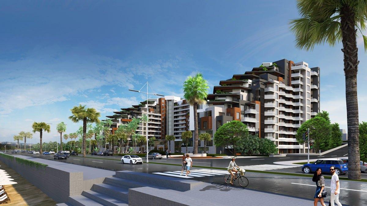 Manavgat konut projesi: Sunis Blue Residence — Manavgat, Antalya