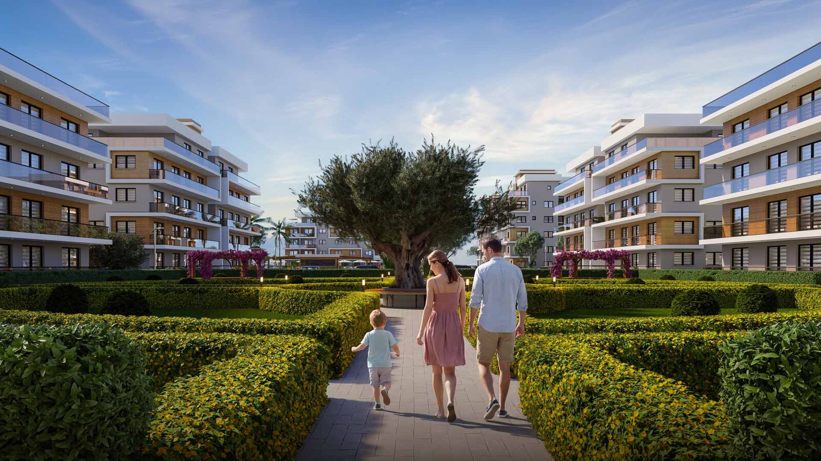 Geçitkale konut projesi: Olea Residence — Geçitkale, Gazimağusa